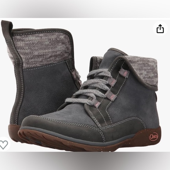 Chaco Women's Barbary Chukka Boot Size 7 Gray - Picture 4 of 13